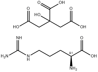 L-arginine monocitrate Struktur