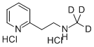 Betahistine-D3 Dihydrochloride Structure