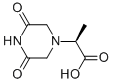 (S)-2-(3,5-Dioxopiperazin-1-yl)propanoic acid Structure