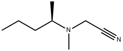Acetonitrile, [methyl[(1R)-1-methylbutyl]amino]- (9CI) Struktur