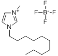 1-DECYL-3-METHYLIMIDAZOLIUM TETRAFLUOROBORATE Structure