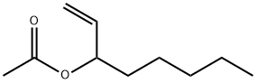 1-辛烯-3-醇乙酸酯,2442-10-6,结构式