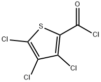 3,4,5-TRICHLOROTHIOPHENE-2-CARBONYL CHLORIDE Struktur