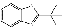 2-tert-ブチル-1H-ベンゾイミダゾール 化学構造式