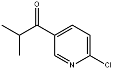 1-(6-CHLOROPYRIDIN-3-YL)-2-METHYLPROPAN-1-ONE Structure