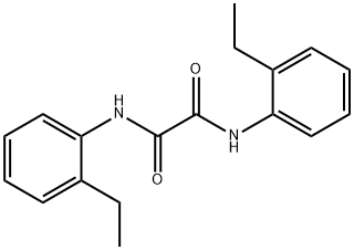 Ethanediamide, N,N-bis(2-ethylphenyl)- Structure