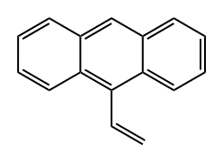 9-乙烯基蒽,2444-68-0,结构式