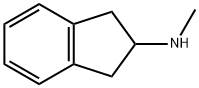 2,3-dihydro-1H-inden-2-yl(methyl)amine(SALTDATA: HCl) 化学構造式