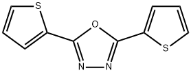 2,5-二-2-噻吩基-1,3,4-恶二唑 结构式