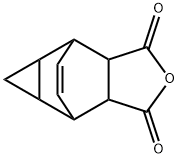 トリシクロ[3.2.2.02,4]ノナ-8-エン-6,7-ジカルボン酸無水物 化学構造式