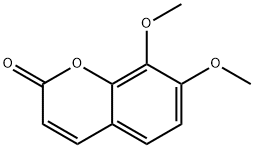 7,8-二甲氧基香豆素 结构式