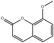 8-METHOXYCOUMARIN Struktur