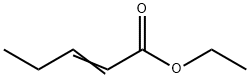 2-ペンテン酸エチル 化学構造式