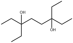 3,6-Diethyl-3,6-octane-diol Struktur