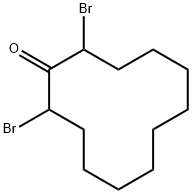 2,12-DIBROMOCYCLODODECANONE Struktur