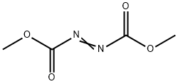 AZODICARBOXYLIC ACID DIMETHYL ESTER Structure