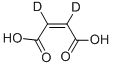 MALEIC-2,3-D2 ACID Struktur