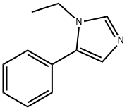 1-ETHYL-5-PHENYLIMIDAZOLE 结构式