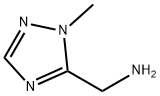 1-Methyl-1H-1,2,4-triazole-5-methanamine,244639-03-0,结构式