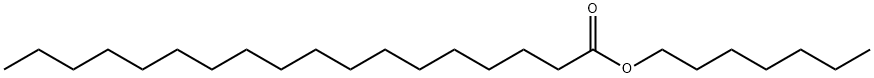 硬脂酸正庚酯, 24466-84-0, 结构式