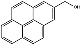 2-ピレンメタノール 化学構造式