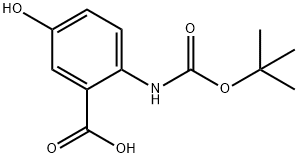 ANTHRANILIC ACID, N-BOC-5-HYDROXY
 Structure