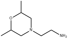 2-(2,6-DIMETHYLMORPHOLIN-4-YL)ETHANAMINE Structure