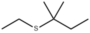 エチル-1-メチルブチルスルフィド 化学構造式