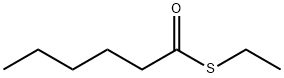 ヘキサンチオ酸S-エチル 化学構造式