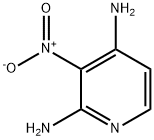 2,4-diamino-3-(nitro)pyridine Struktur