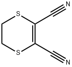 5,6-dihydro-1,4-dithiin-2,3-dicarbonitrile Struktur