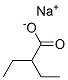 2-乙基丁酸钠 结构式