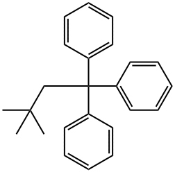 1,1',1''-(3,3-Dimethylbutylidyne)trisbenzene Structure