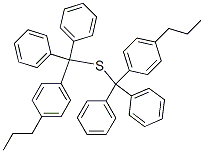 Propyltrityl sulfide Struktur