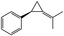 [(R)-2-(1-Methylethylidene)cyclopropyl]benzene Struktur