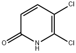 2,3-ジクロロ-6-ヒドロキシピリジン 化学構造式