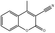 3-氰基-4-甲基香豆素, 24526-69-0, 结构式