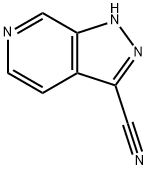 1H-Pyrazolo[3,4-c]pyridine-3-carbonitrile(9CI) Structure