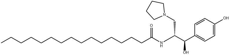 245329-77-5 Hexadecanamide, N-[(1R,2R)-2-hydroxy-2-(4-hydroxyphenyl)-1-(1-pyrrolidinylmethyl)ethyl]-