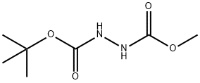 1,2-Hydrazinedicarboxylicacid,1,1-dimethylethylmethylester(9CI) Struktur