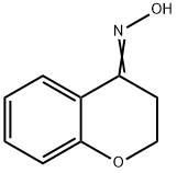 クロマン-4-オンオキシム 化学構造式
