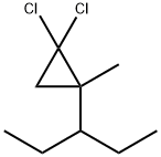 3-(2,2-Dichloro-1-methylcyclopropyl)pentane|