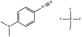 4-(N,N-DIMETHYLAMINO)BENZENEDIAZONIUM TETRAFLUOROBORATE Structure