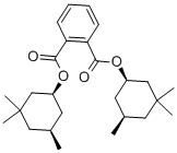 フタル酸ビス(cis-3,3,5-トリメチルシクロヘキシル) 化学構造式