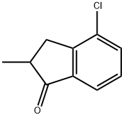4-氯-2-甲基-1-茚酮, 245653-50-3, 结构式