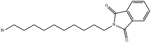 N-(10-BROMODECYL)PHTHALIMIDE, 24566-80-1, 结构式