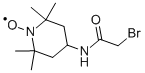 4-(2-溴乙酰胺)-TEMPO, 24567-97-3, 结构式