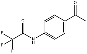乙酰胺,N-(4-乙酰基苯基)-2,2,2-三氟-,24568-13-6,结构式