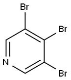 3,4,5-三溴吡啶,2457-48-9,结构式