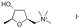 (+)-Muscarine Iodide, 24570-49-8, 结构式